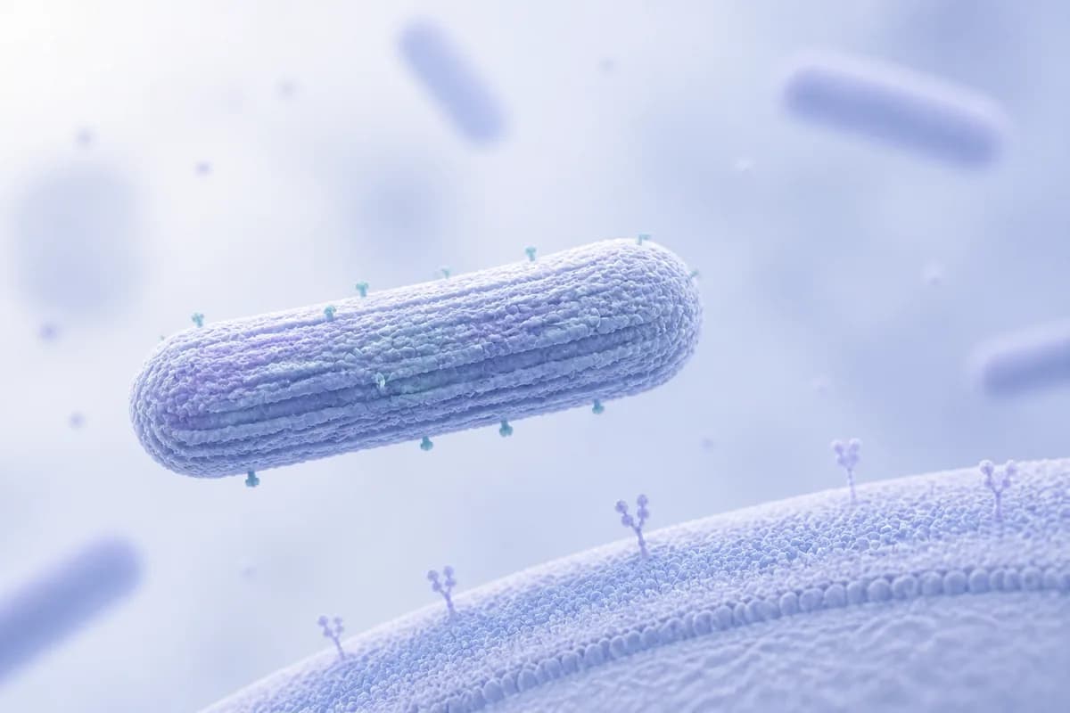 Bacteria and other pathogens research visual